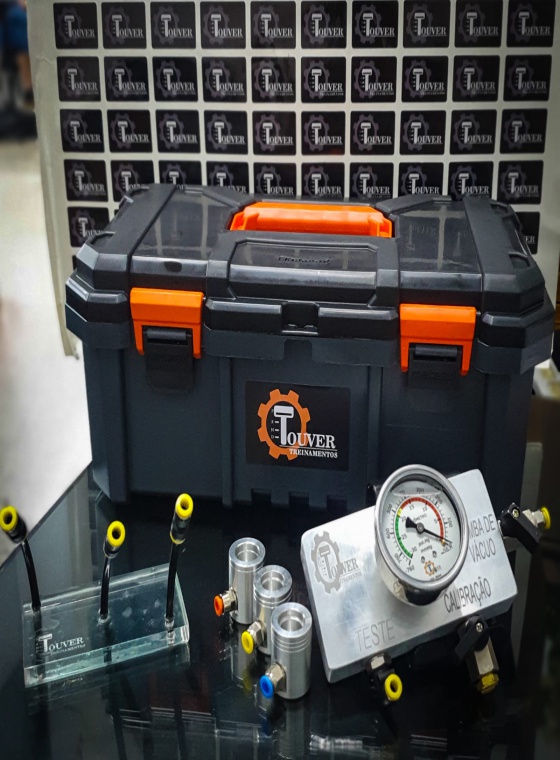 Kit Teste de Vácuo com manifolds
